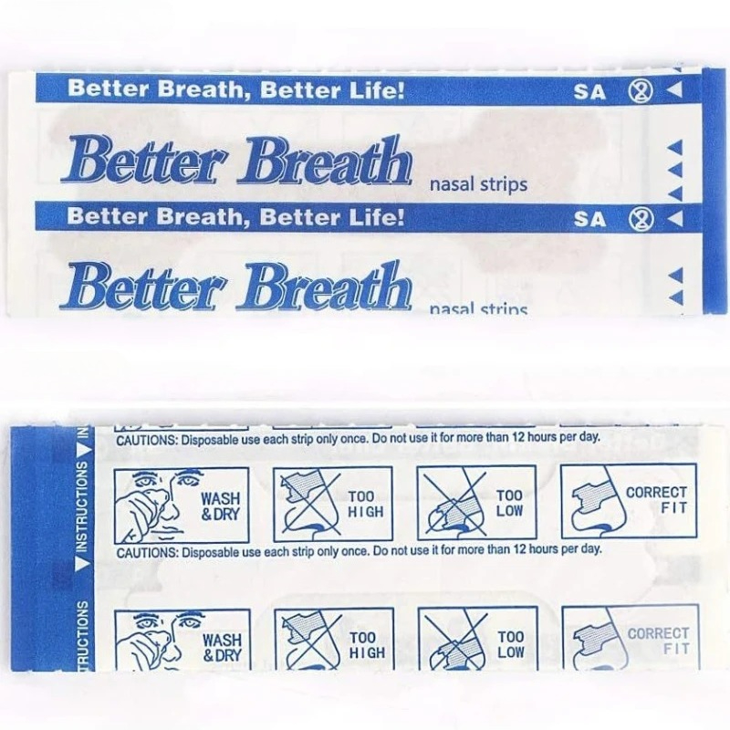 Health Wellness & Nutrition Center Llc - 50/100/200 Tiras Nasales Respiratorias Antirronquidos para