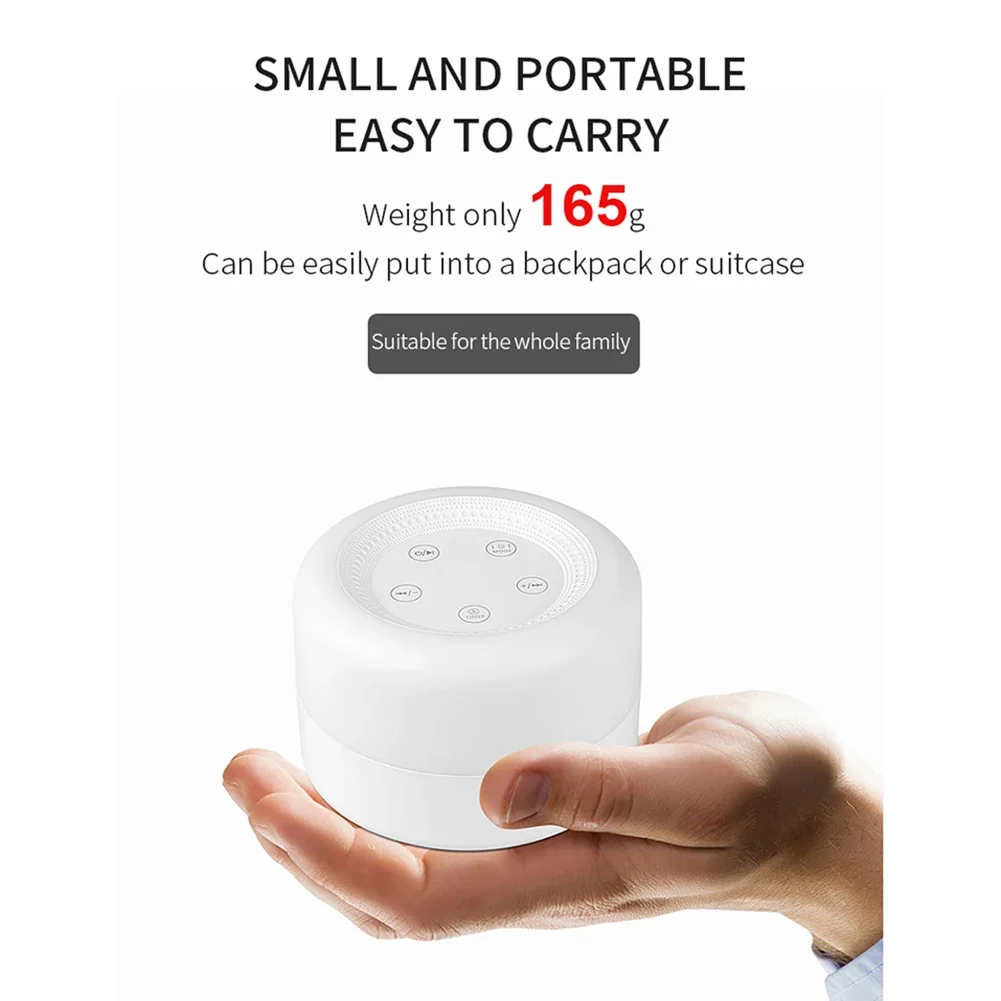 White Noise Machine Sleep - Máquina de ruido blanco de escritorio