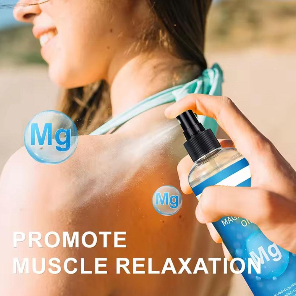 1/2 Uds. Spray de aceite de ma - Bath Salts Magnesium reseña y precio