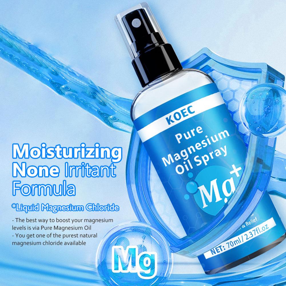 1/2 Uds. Spray de aceite de ma - Bath Salts Magnesium reseña y precio