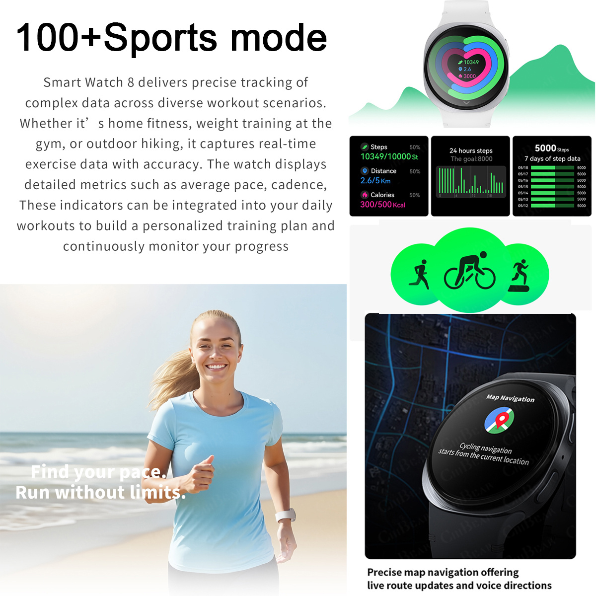 Reloj Inteligente 2026 con GPS - Health Wellness Trends 2026 reseña y precio