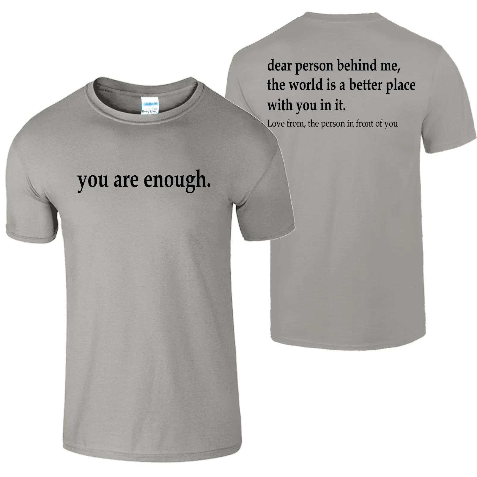Camiseta Dear Person Behind Me - Health Wellness & Nutrition Center Llc reseña y precio