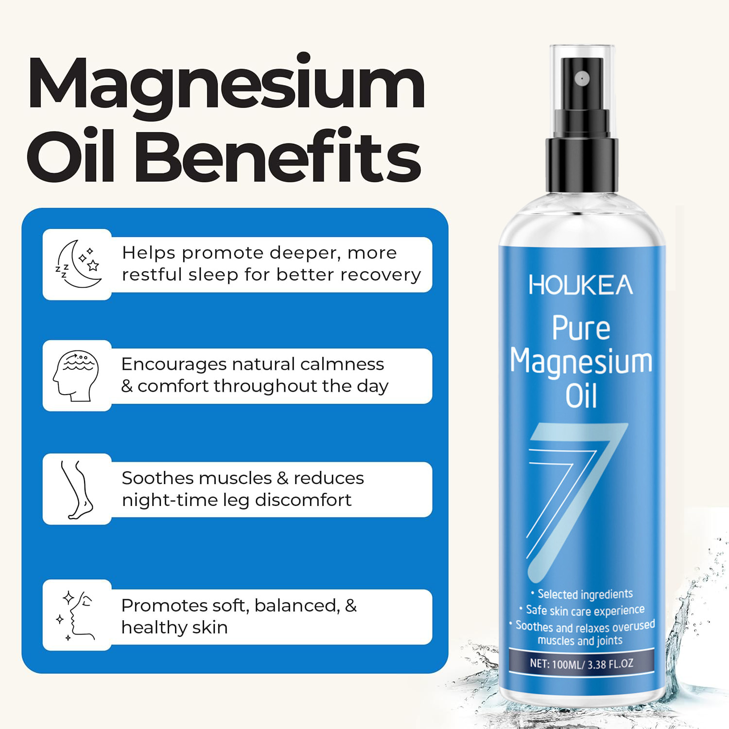 Aceite de Magnesio Puro en Aer - Bath Salts Magnesium reseña y precio