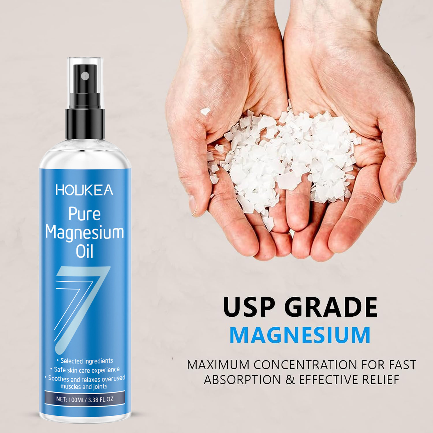 Aceite de Magnesio Puro en Aer - Bath Salts Magnesium reseña y precio