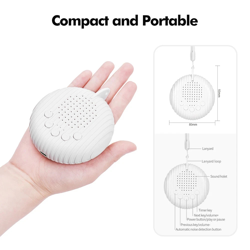 Nueva Máquina de Sonido Blanco - White Noise Machine Sleep reseña y precio