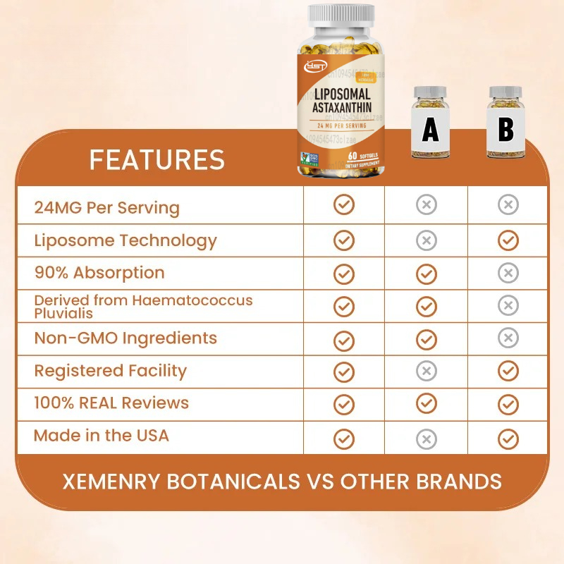 Astaxantina liposomal: apoya l - Health Wellness & Nutrition Center Llc reseña y precio