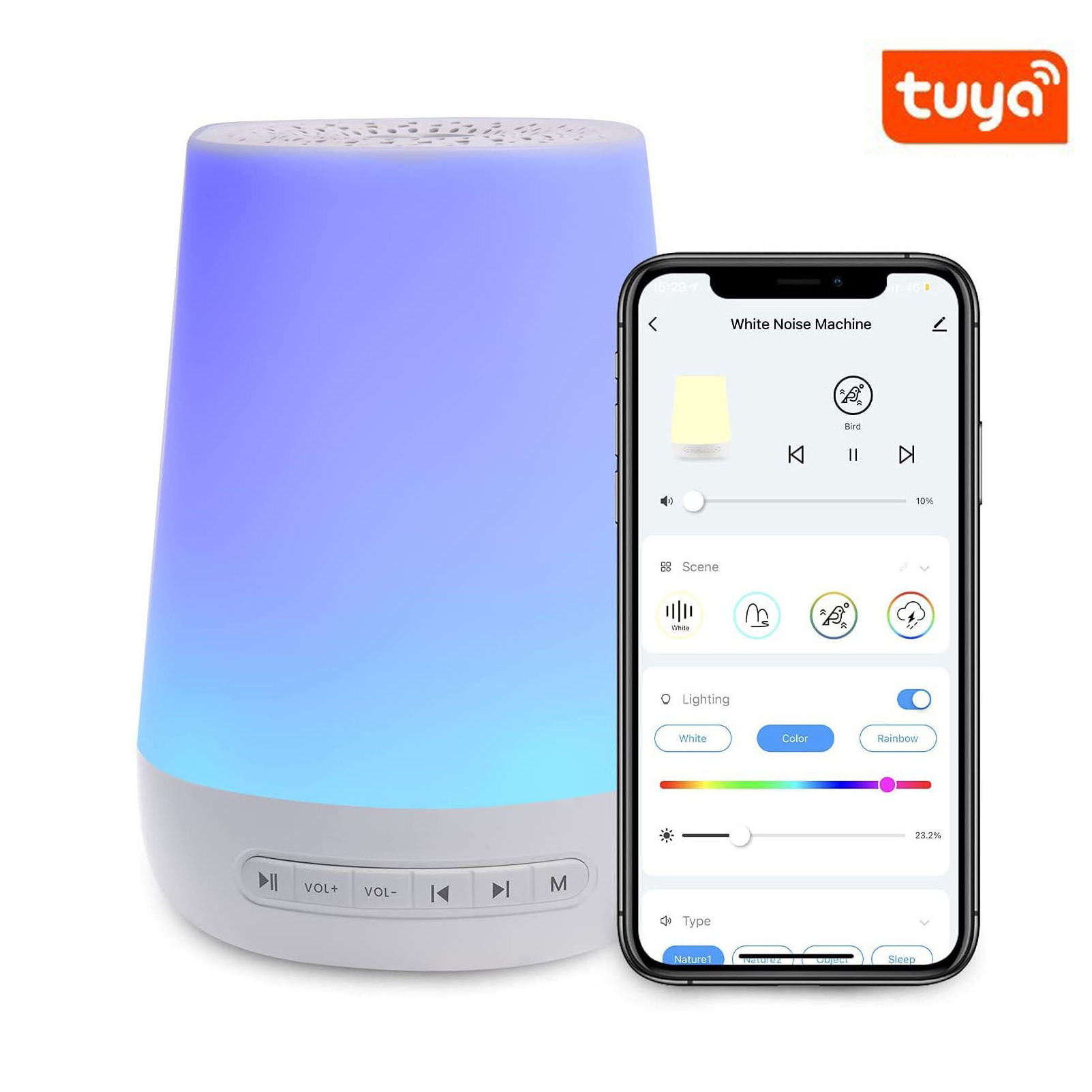 Máquina de sonido de ruido bla - White Noise Machine Sleep reseña y precio